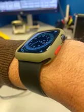 Funda para Apple Watch Series 5 6 se 3 42mm 38mm, Protector de silicona suave, accesorios para iWatch 40mm 44mm