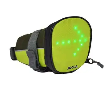 

Jocca bicycle signaling bag 6227p-storage 1.6l - 4 light indicators-works with remote control