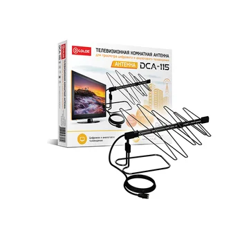 

Antenna indoor дмв for DVB-T2 "D-color" DCA - 115 4 dB.