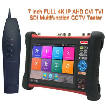 

X7ADHS tester 7" Touch Screen 4K 1080P IPC Camera CCTV Retina Tester Monitor Wifi 8MP TVI CVI AHD SDI CVBS IP Discovery Analog
