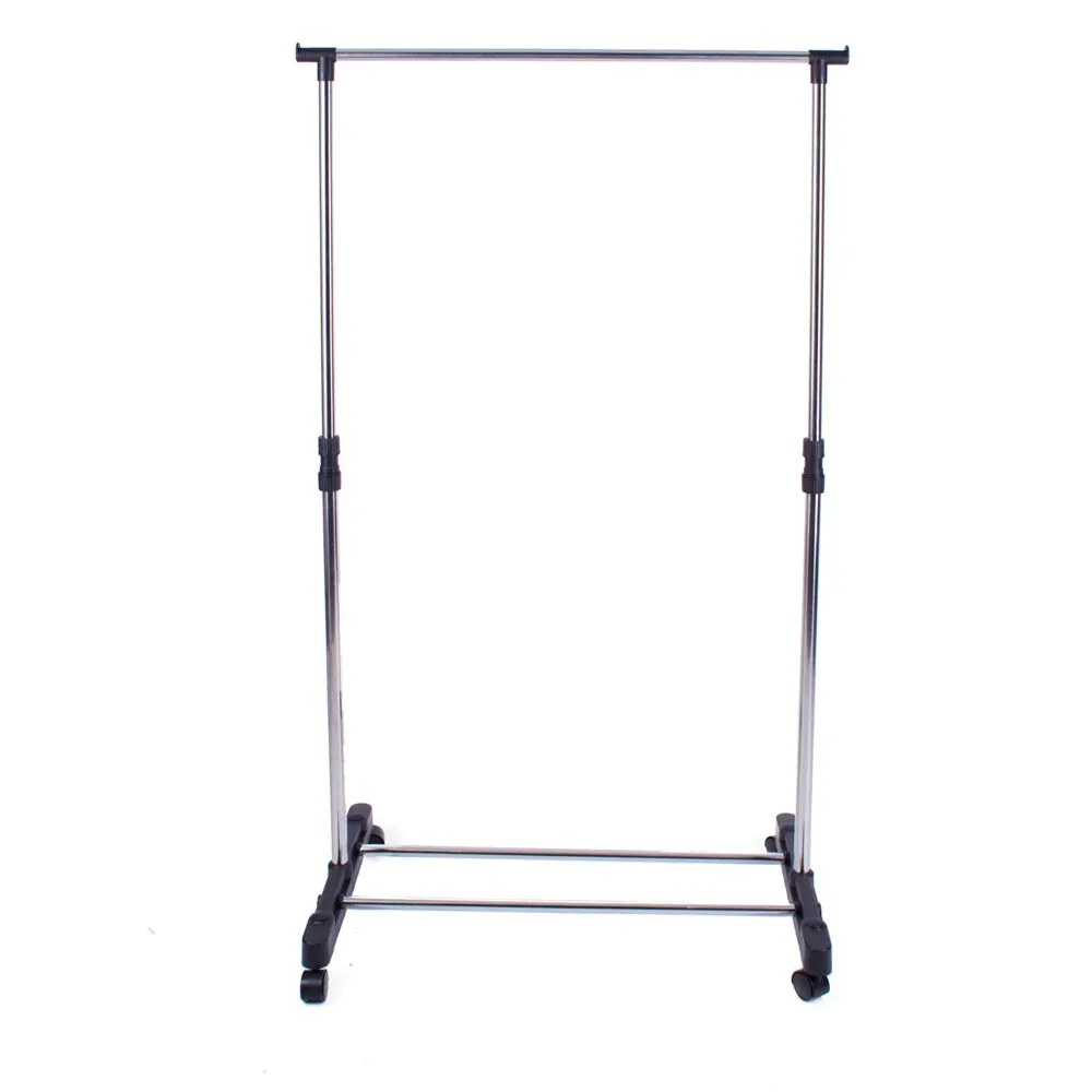  single standing clothes rack floor rack extending and mobile muiltifunctional rack on wheels stainl