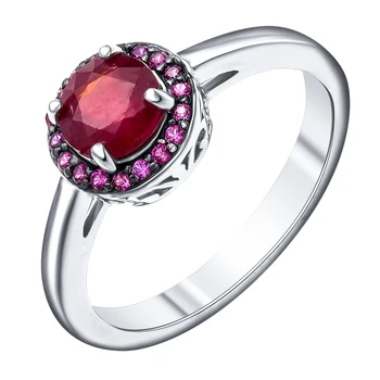 

Silver ring with Ruby