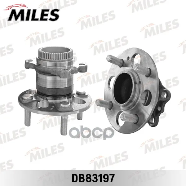 Ступица С Подшипником Hyundai Solaris 10-/Kia Rio 11- Зад.С Abs Miles Db83197 Miles арт. DB83197