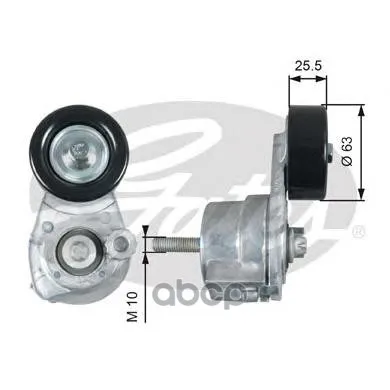 Натяжитель Ремня Приводного Opel Astra H/Zafira 1.6/1.8 Gates T39160 Gates арт. T39160
