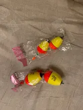 EVA-flotador luminoso de noche para pesca, 2 uds., palo de espuma, corcho de pesca de plástico, roca de mar, pesca, flotadores llamativos de 5/8/10/15/20/30/40/50/60g