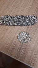 20 unids/lote 25mm hueco de cobre de pluma de pavo real flores envolturas de filigrana conectores encanto resultados para joyería hacer componentes