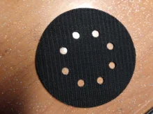 Almohadilla de interfaz de protección de superficie ultrafina, 5 pulgadas (125mm), 8 agujeros, almohadillas de lijado y discos de lijado de gancho y bucle, G8TB