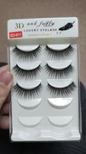 Fake Eyelashes Makeup Daily Natural Thick HBZGTLAD 5-Pairs Handmade 3D