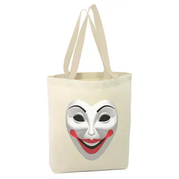 

Angemiel Bag Smiley Mask Shopping Beach Tote Bag