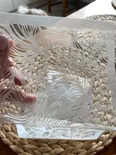 Lace Stencil Mold Template Bakeware Decorating-Bottle Fondant-Tools Peacock Wedding-Cake-Design