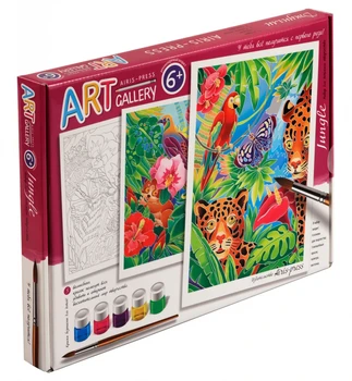 

Set for creativity "jungle. Large set "Iris-press 58468