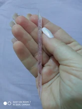 50/100 Uds reutilizable Barra de cristal doble final de uñas decoración de cutículas empujador de cutícula removedor de herramienta pedicura cuidado de uñas manicura herramientas