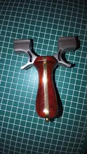Tirachinas de caza profesional, Catapulta de acero inoxidable + mango de madera con banda de goma, equipo de caza para tiro al aire libre