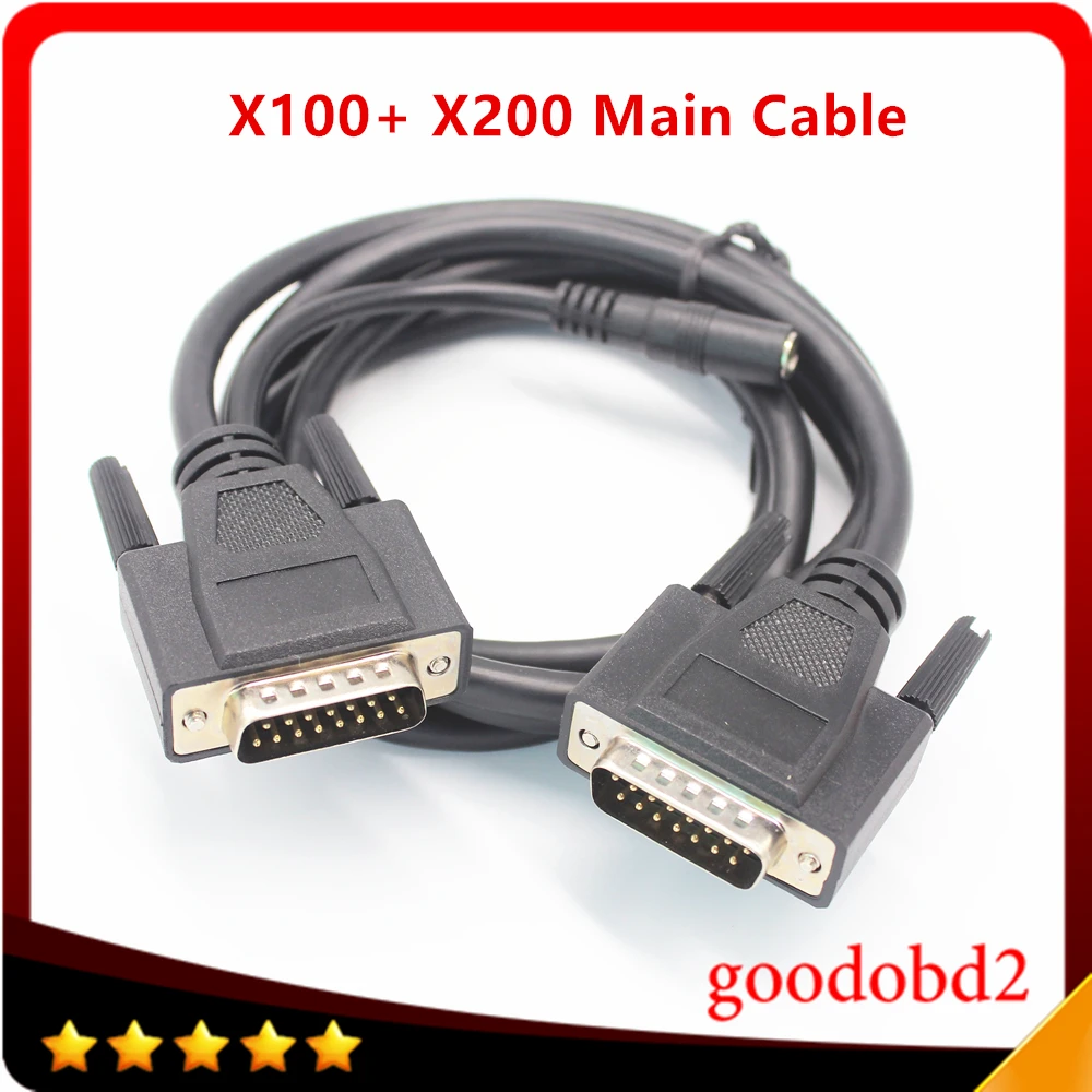 Car Styling Per Xtool Obdstar X-100 X100 Pro Programmatore Chiave Auto Cavo Connettore Auto Per X100 + E X200 + Cavo Test Principale