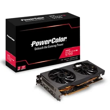 Видеокарта PowerColor AMD Radeon RX 5700 1750MHz 8192MB 14000MHz 256 bit RTL [AXRX 5700 8GBD6-3DH/OC]
