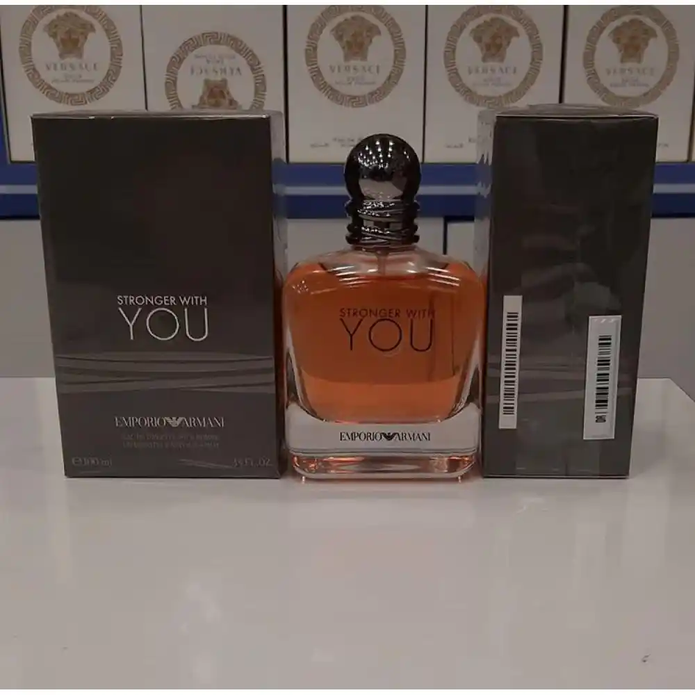 armani mens perfume stronger with you