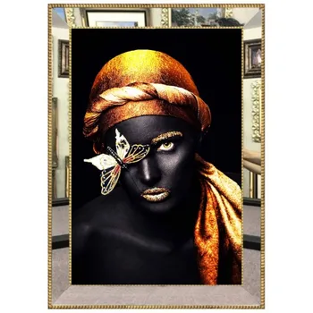

Luxury Mirror Framed Digital Canvas Painting 60 * 90 cm