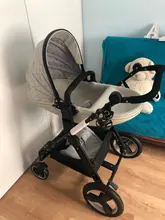 Carrito de bebé plegable de alto paisaje, carrito de viaje portátil ligero, cochecito para niños recién nacidos, silla de bebé cochecito para niños