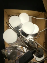 Table-Lamp-Bulb Makeup-Mirror-Light Vanity-Dressing Touch-Dimming Led Hollywood 3-Modes