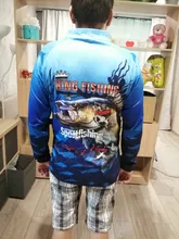 Ropa de pesca SPATA para hombre, ropa de pesca Anti-UV, protector solar, transpirable, absorbente de humedad, camiseta de pesca de secado rápido, novedad de 2020