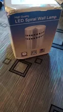LED Wall Light-Effect Lobby Remote-Controller Spiral-Hole Home-Decoration Colorful RGB