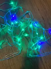 String Light Decorative-Light Led Curtain Christmas Garland 96leds Party Garden Outdoor