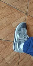 Zapatillas de deporte de ante para hombre, zapatos informales transpirables para correr, zapatillas antideslizantes para exteriores, zapatillas de caminar ligeras con cordones