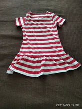 Vestidos familiares a juego para madre e hija, a rayas, de manga corta, a juego, 2020