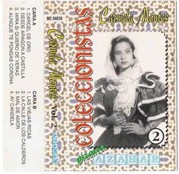 

Carmela Montes Vol. 2 - Azahar 1994 (cassette)