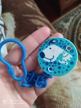 Cadena de chupete para bebé, producto de alimentación de animales de dibujos animados, mordedor seguro, chupetes antipérdida para bebé