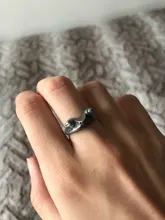 Anillo de rana Vintage para hombres y mujeres, anillo de apertura Retro ajustable Punk, anillos de Color plateado antiguo, anillos de animales para Club nocturno de fiesta