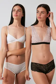 

Trendyol Ruched 2'li Panties THMAW21KU0105
