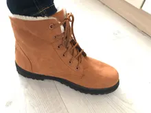 Las mujeres invierno Botas botines de Mujer invierno zapatos de Mujer Botas para la nieve Botas Mujer caliente de la felpa zapatos de Mujer de talla grande 44