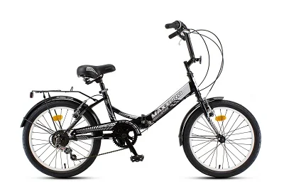 Велосипед 2-х колесный 20д. MaxxPro &quotCompact 20S&quot (черный/серый) 20S-5Y |