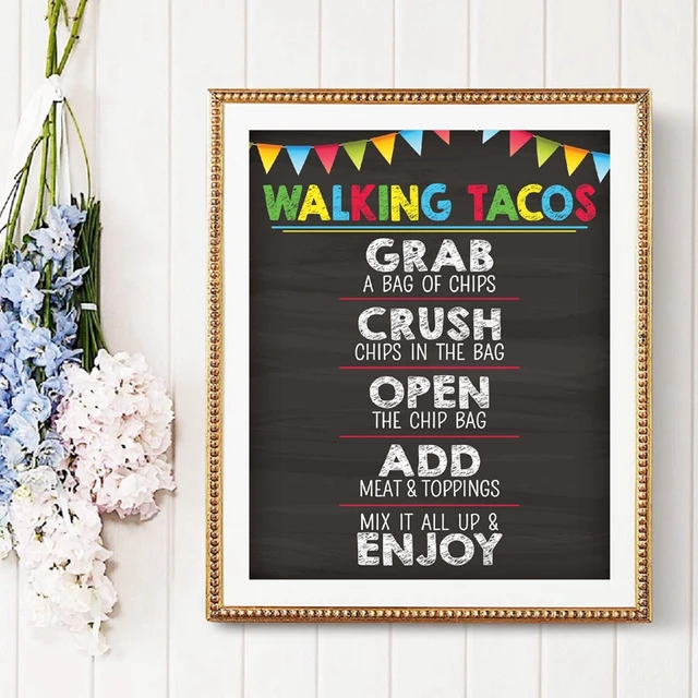 walking-tacos-taco-bar-taco-sign-art-canvas-print-cinco-de-mayo-sweet-sixteen-birthday-vintage-poster-wedding-bar-sign-decor-aliexpress