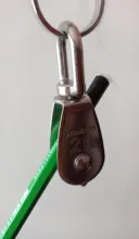 Pulley Lifting-Rope Stainless-Steel Single-Wheel M32 Swivel M25 M50 M15/M20