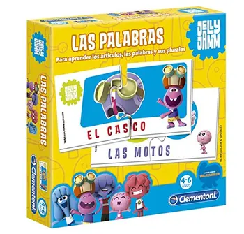 

Educational game the words puzzle Jelly Jamm clementoni