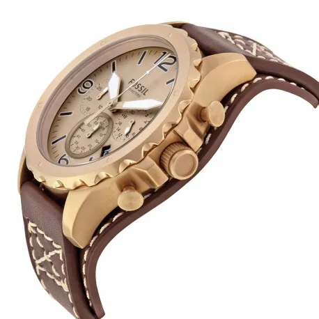 Fossil часы мужские JR1495 Nate Коллекция Хронограф