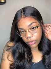 30 pulgadas de la onda del cuerpo de la peluca con malla Frontal Pre arrancado con el pelo del bebé Remy brasileño 13x4 Frontal de encaje pelucas de cabello humano para las mujeres negras