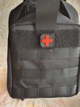 TACTIFANS Bolsa de parche de primeros auxilios Molle Hook and Loop Anfibio Tactical Medical kit EMT Emergency EDC Rip-Away Survival IFAK