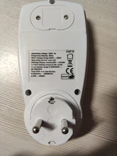 HiDANCE-medidores de potencia CA 220v, medidor de energía digital, medidor de vatios, UE, Analizador de toma de medición de coste de electricidad