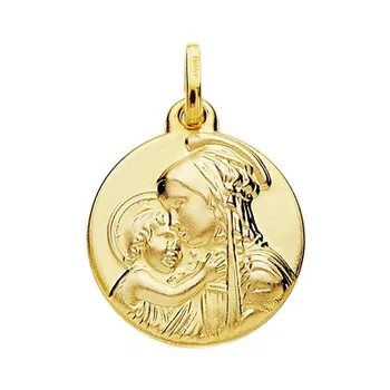 

Medal 18k gold Virgin Divine Tenderness 18mm. [AB3792GR] -Customizable-RECORDING INCLUDED IN THE PRICE