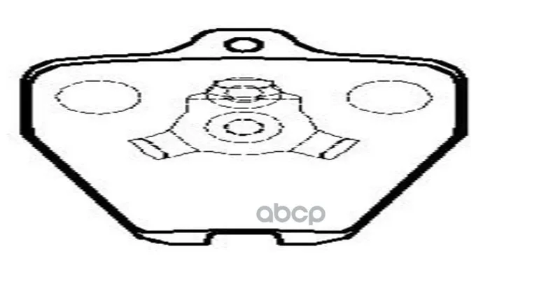 Колодки Тормозные Ctr Ckvw74 Ctr арт. CKVW74