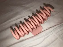 Pinzas de pelo acrílico con pasador para mujer y niña, accesorios para el cabello coreanos sólidos grandes para cabello, elegante glaseado, horquillas con pasador, 1 unidad