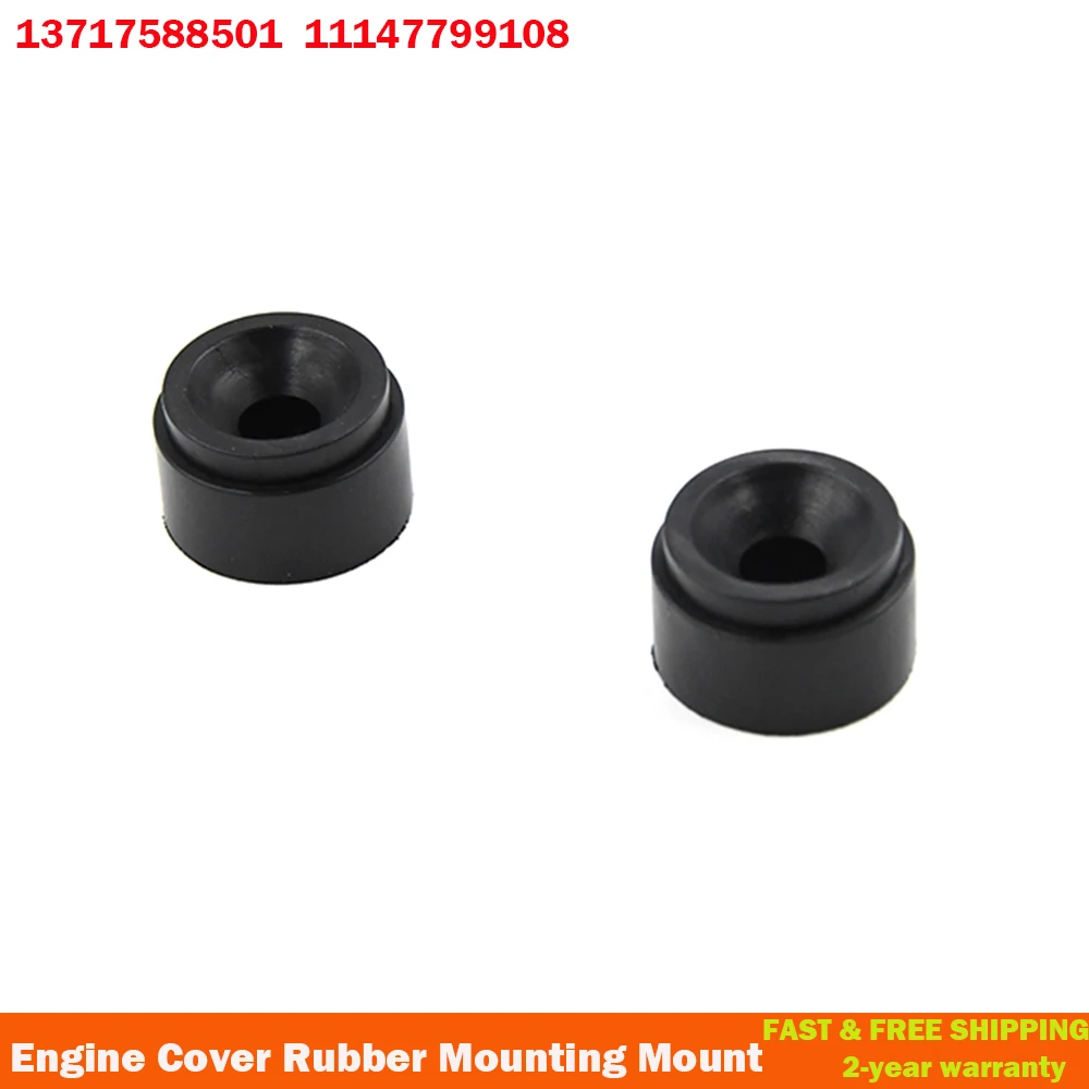 MangWany Pack Of 2 Engine Cover Rubber Bushings Fairing 18 Mm Holder Compatible With B-M-W Mini 1 2 3 4 5 6 7 Series X1 X3 X4 X5 X6 7799108 11147799108 13717588501
