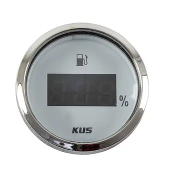

Fuel level indicator digital 4-20mA, white dial, stainless bezel, D. 52mm ky10113
