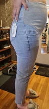 Pantalones de maternidad para mujeres embarazadas, Vaqueros ultrafinos con elevación de estómago, sección delgada, 2020