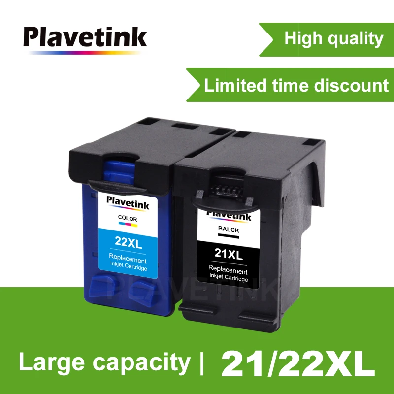 Plavetink Ink Cartridge Replacement For Hp Deskjet F300 F380 For Hp 21