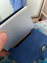 BISI GORO-cartera inteligente antirrobo con bloqueo Rfid para hombre, billetera de fibra de carbono Vintage Unisex, Mini monedero de aluminio con información de seguridad