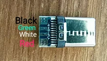 Tail Connectors Jack Electric-Terminals Male-Plug Type-C 5/10pcs Lot USB3.1 4-Pin Mirco